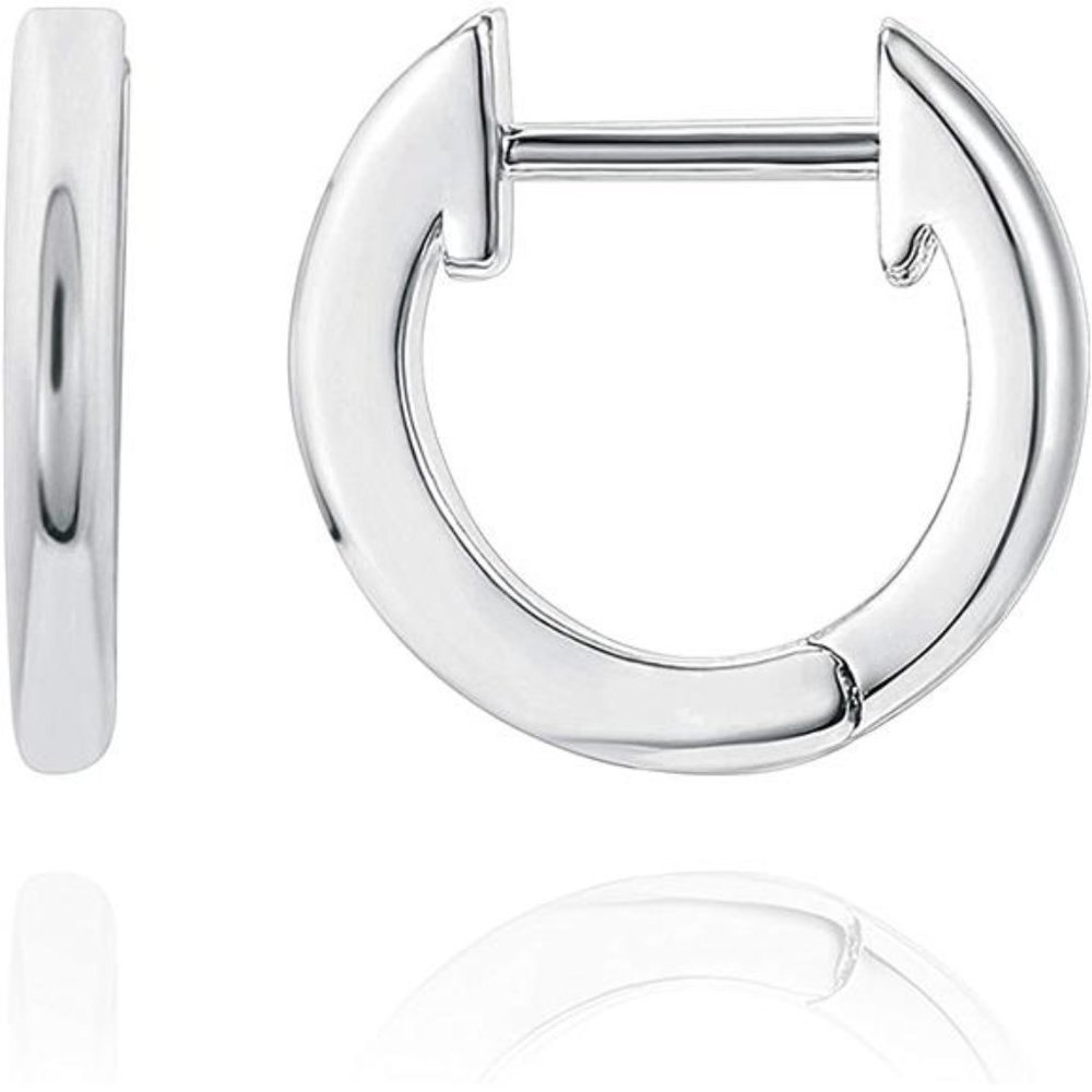 14K Gold Plated Earrings Huggie Stud | Small Hoop Earrings for Women